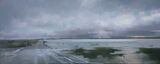 The Causeway. Oil on canvas, 40 x 101 cm