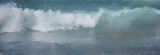 Collapsing-Wave. Oil on Canvas, 40 x 122cm