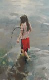 End of summer,oil on canvas 87 x 58cm. Unavailable.