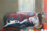 Lily & Percy. Oil on canvas, 76 x 106 cm