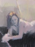 light and black, oil on canvas 40 x 30 cm