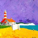 Purple Sky Lighthouse