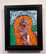 Lady kneeling