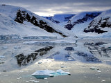 Antarctic Mountain Reflection