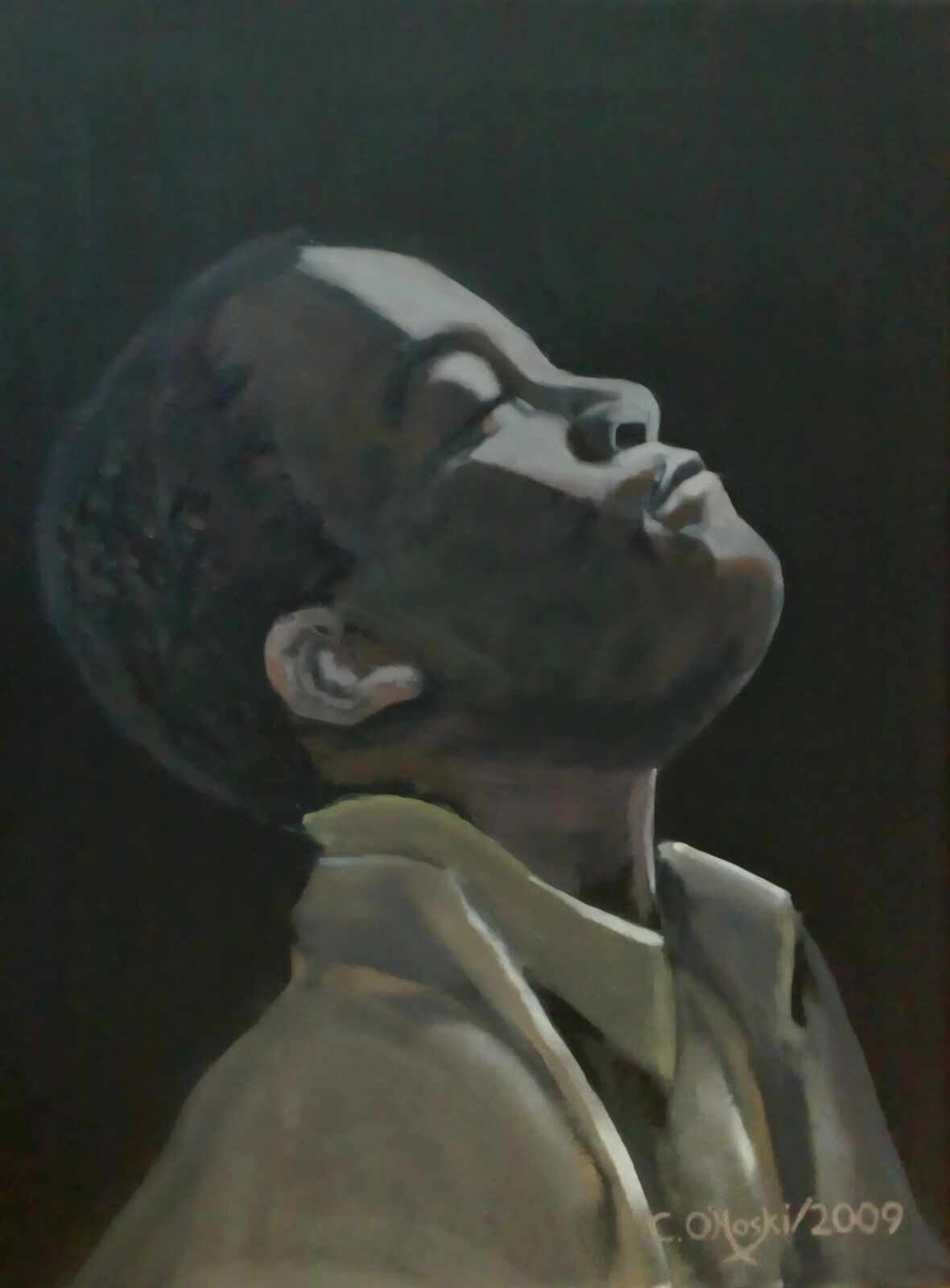 Resr, 14" X 18", Acrylic on canvas, Private Collection, Toronto, Ontario