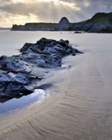 Three Cliffs Bay