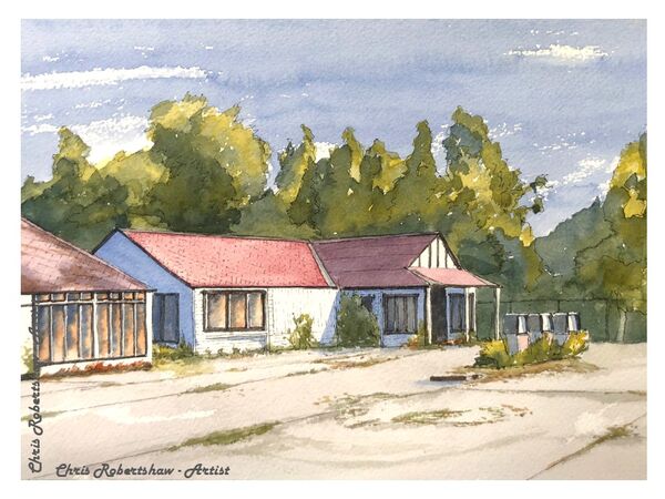 Abandoned Garage, Mobberley