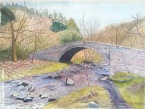 Bridge near Aber Falls