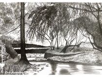 Bodnant Garden, upper lake