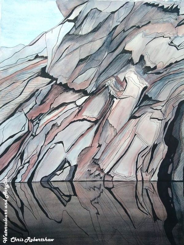 Rydal Cave Reflections