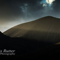 Raking light Coire Gorm