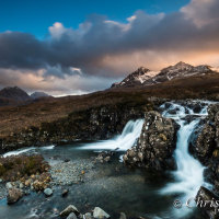 Allt Dearg Mor Cuillins sunset