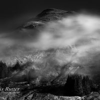 Am Bathack clouds mono