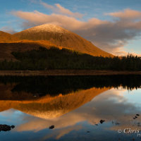 Beinn na Caillich cloud reflection