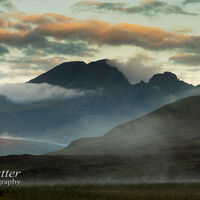 Bla bheinn misty dawn