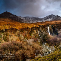 Eas Mor waterfall Glenbrittle