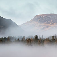 Glen Suardal mist