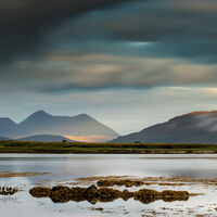 Light across Broadford Bay