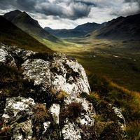 Rock above Glen Sligachan