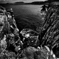 Rubha Hunish sea cliffs