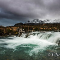 Sligachan waterfall