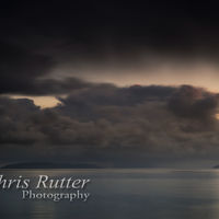 Sunset over Eigg