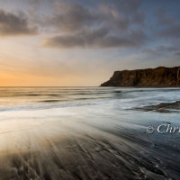 Talisker bay sunset
