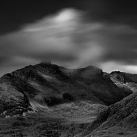Cloud over the Cuillin Ridge