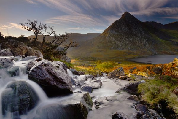 Glyder Fach and Llyn Ogwen, North Wales