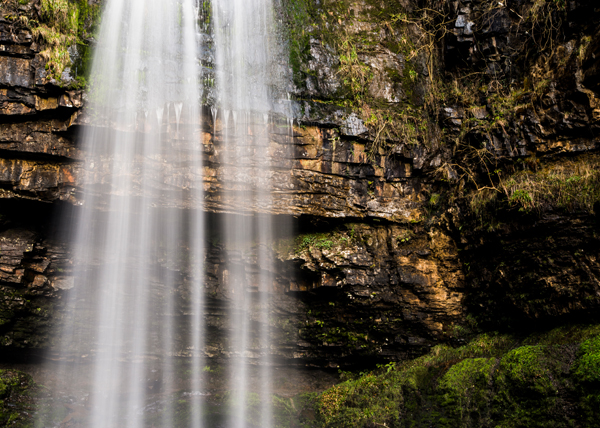 Detail, Henrhyd Falls