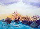 'Winter Sunrise, Anston Stones'