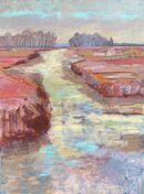 Winding River. 102x77cms