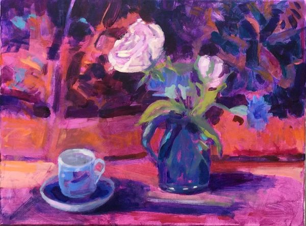 Flowers With An Exotic Cloth £275