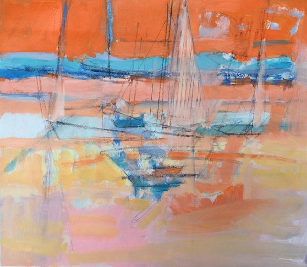 Near the Boats. SOLD