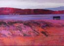 Across the Bay. Acrylic on canvas panel 14x10inches .Framed and available.