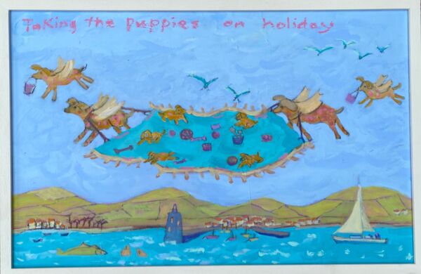 Taking the Puppies on Holiday