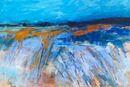 With Orange Grasses Blowing