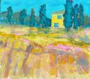 The Yellow House With Its Meadow