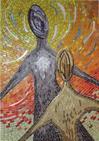 Christian Art mosaic commission Sue Kershaw