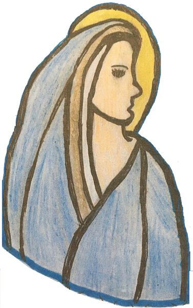 Children's design for the mosaic