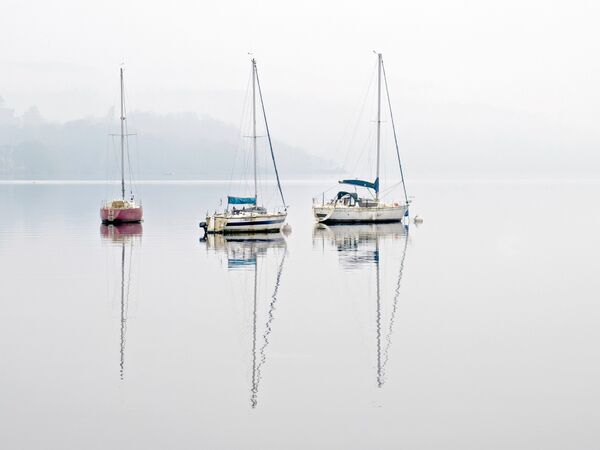 1st Place PDI Misty Boats in Windermere by Phil Halliwell