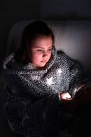 2nd Place Prints i Phone Time by Muriel Sage