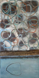 stream, n. a body of running <br>
water flowing on the earth