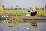 Mokoro on the Okavango Delta Mokoro