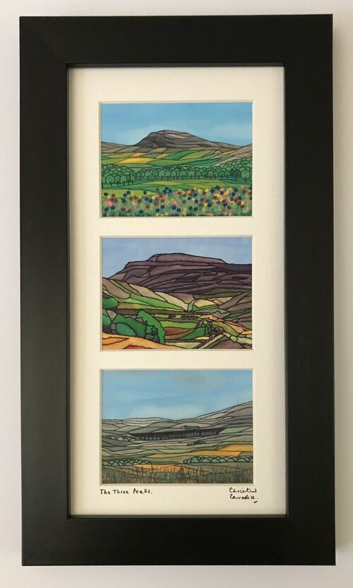 The Three Peaks - black outline (3)