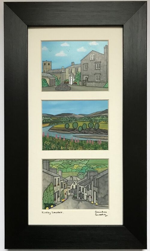 Kirkby Lonsdale - black outline (2)