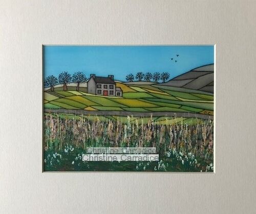Spring is on the way. Mounted and unframed. Picture size is 6" x 8" and the outside edge of the mount (antique white) measures 10" by 12" which is a standard size. £55.00.