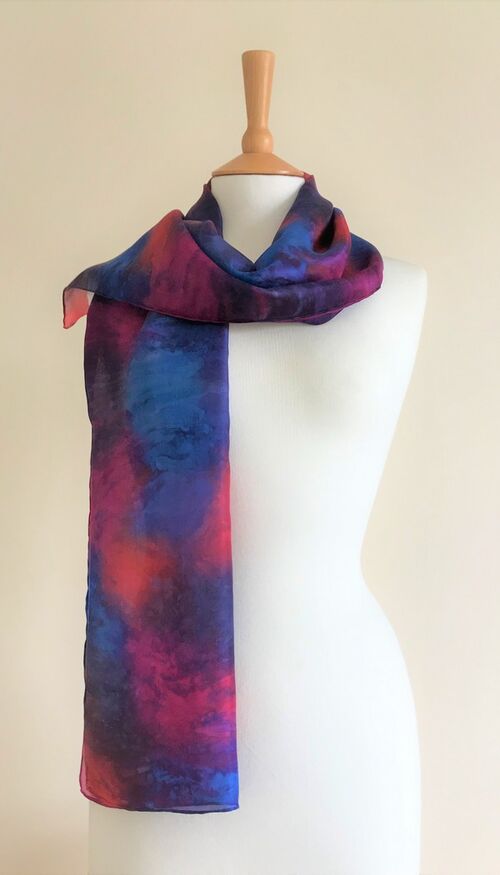Poppy - Windsor red, fuchsia, royal blue, grey