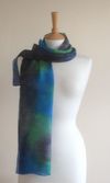 River 2 - Royal blue, leaf green, navy and grey
