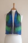 River 1 - Royal blue, leaf green, navy and grey